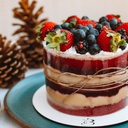 NAKED CAKE DE FRUTAS VERMELHAS