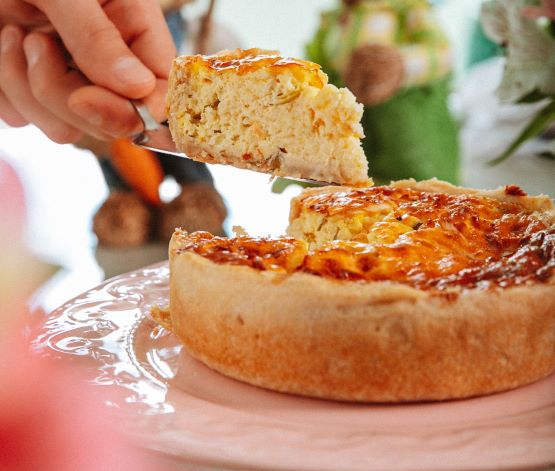 QUICHE DE ALHO PORÓ 1,5kg