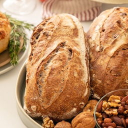 [319] PÃO CENTEIO COM NOZES