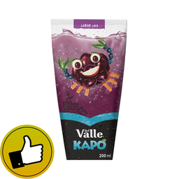[4023] SUCO DE UVA KAPO 200ML