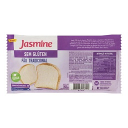 [43090] PÃO TRADICIONAL SEM GLÚTEN JASMINE 350G